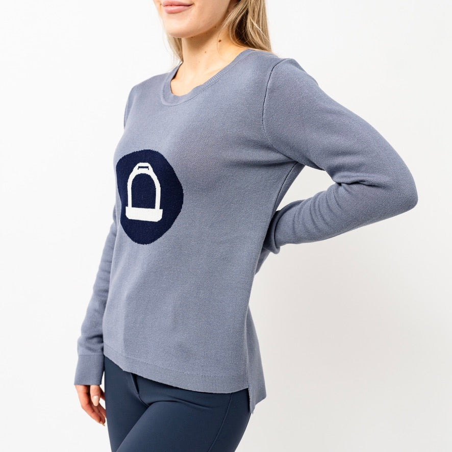 STIRRUP Crewneck | Denim