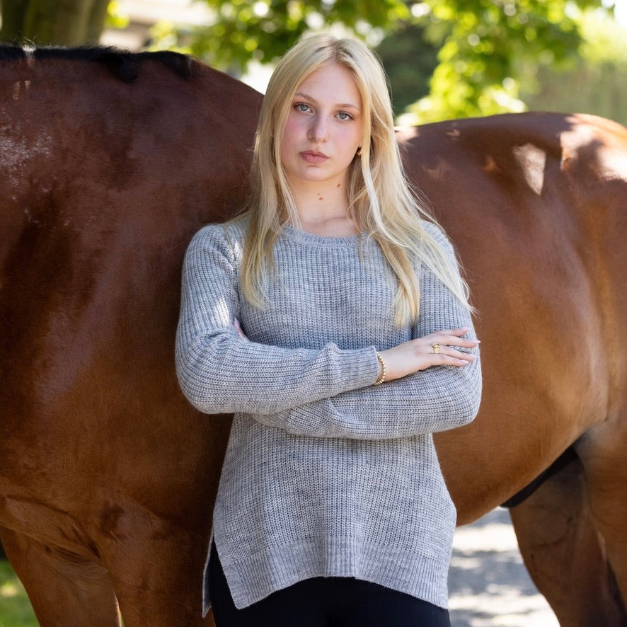 Knit Sweater | Graphite