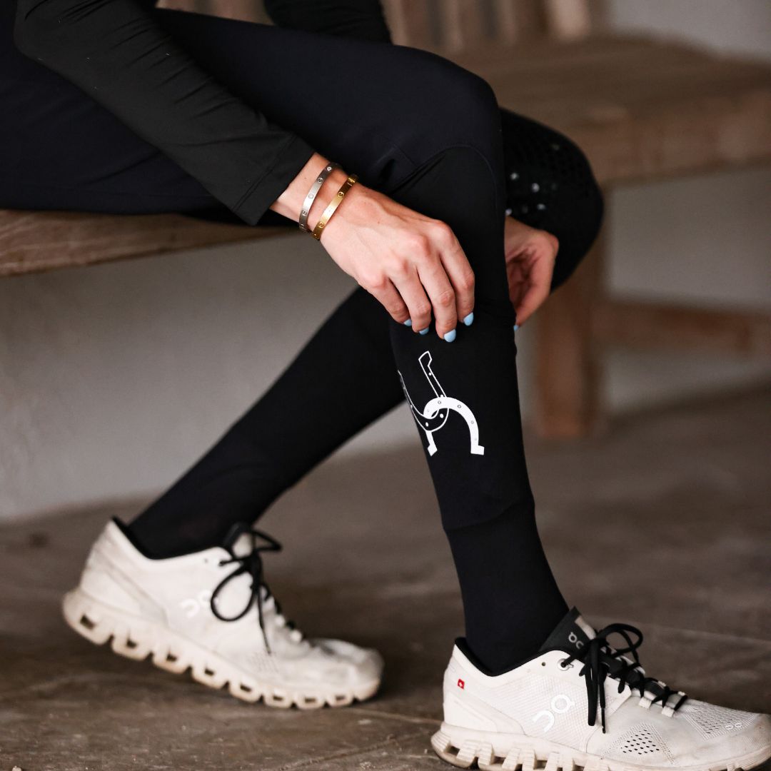 HORSESHOE Boot Socks | Classic Black