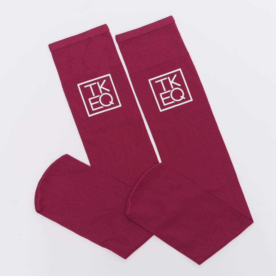 TKEQ Logo Boot Socks | Canyon