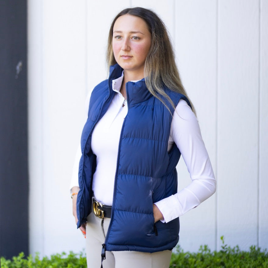 The TKEQ Puffy Vest | Oxford