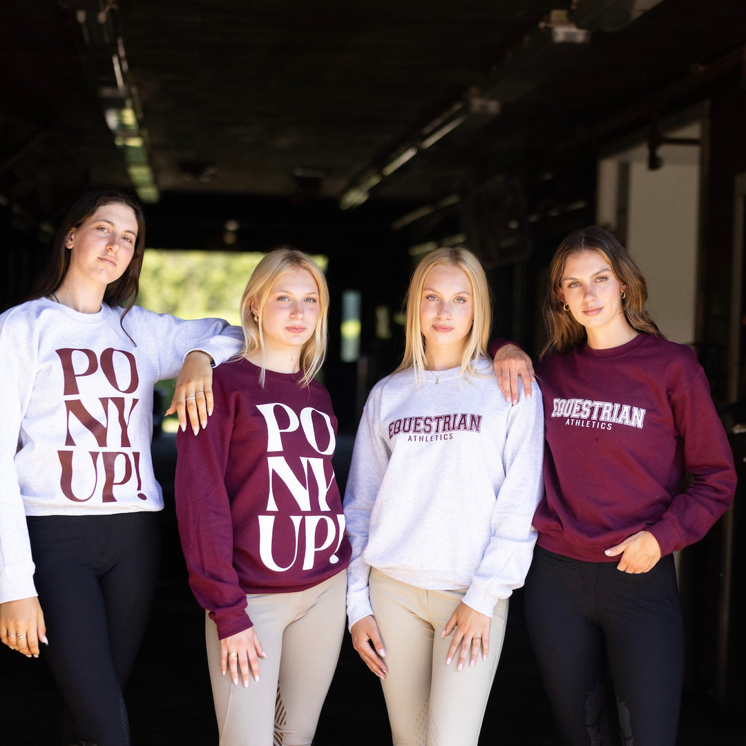 PONY UP! Sweatshirt | Ash