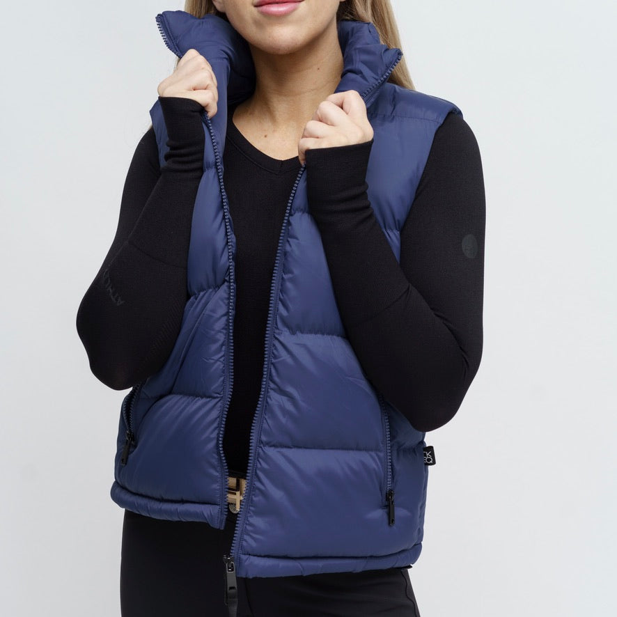 The TKEQ Puffy Vest | Oxford