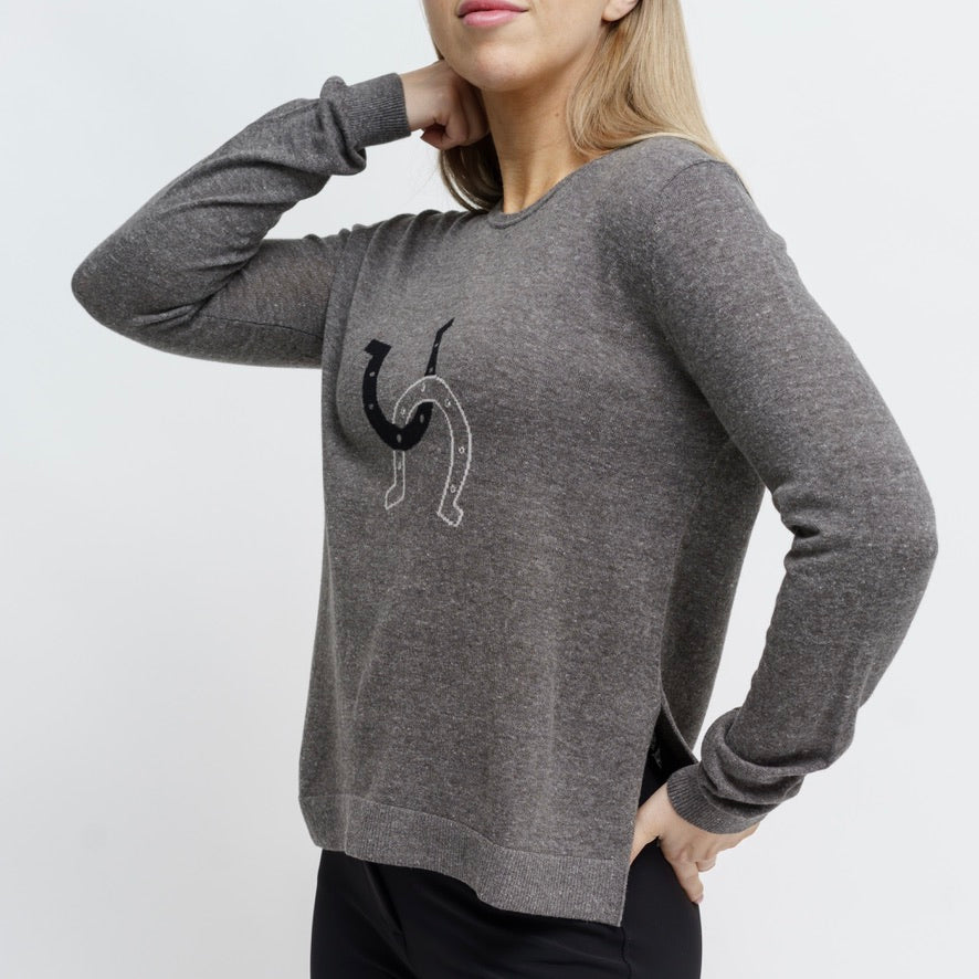 HORSESHOE Sweater | Nickel