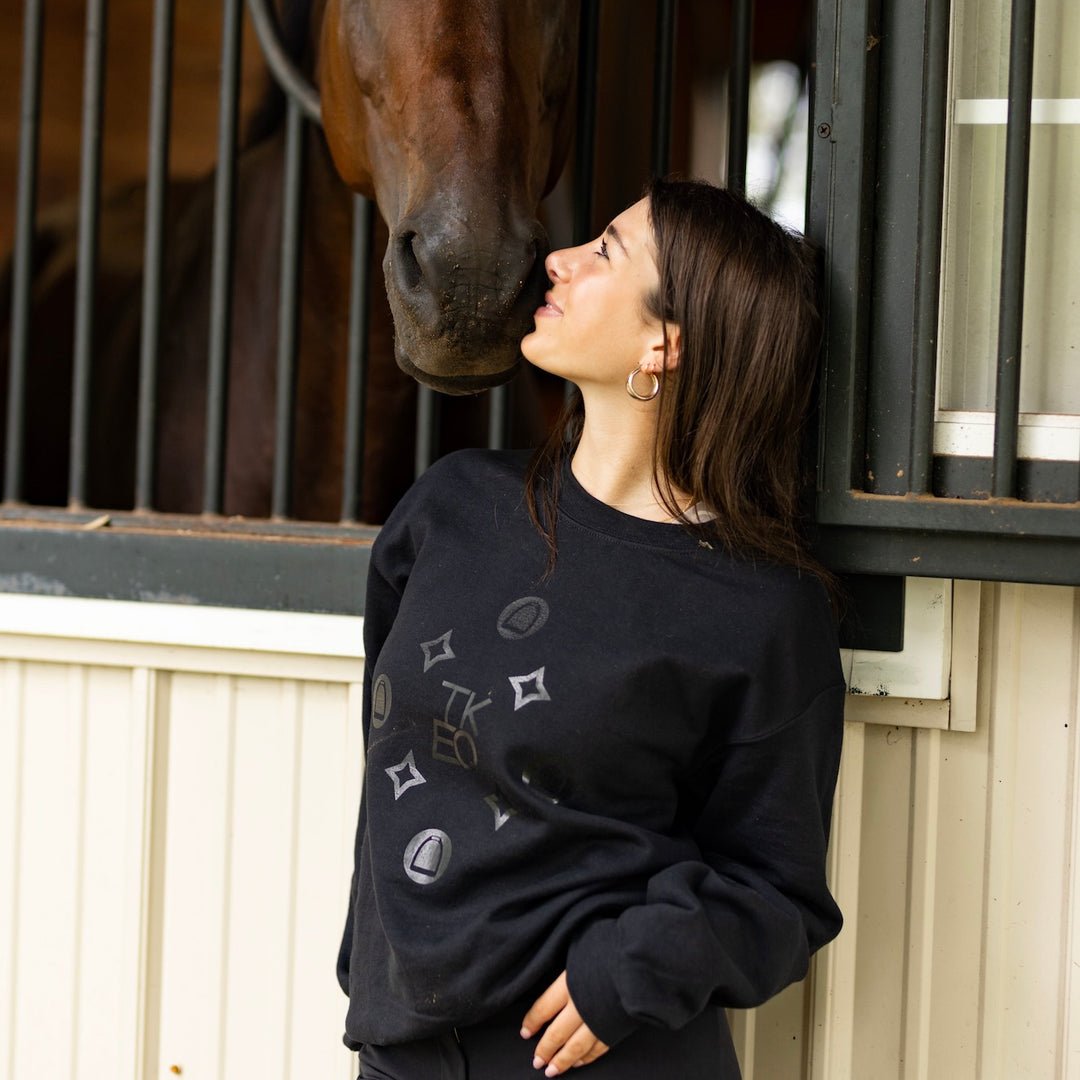 MONOGRAM Sweatshirt | Classic Black