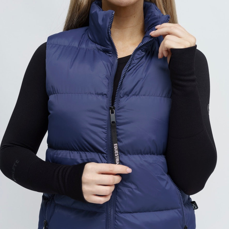 The TKEQ Puffy Vest | Oxford