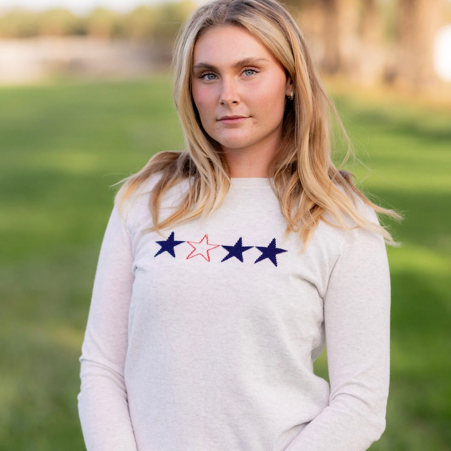 Four Star Sweater | Ash