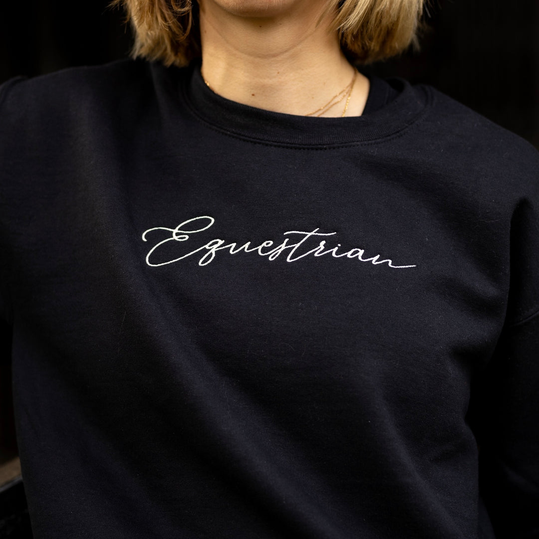 EQUESTRIAN Sweatshirt | Classic Black