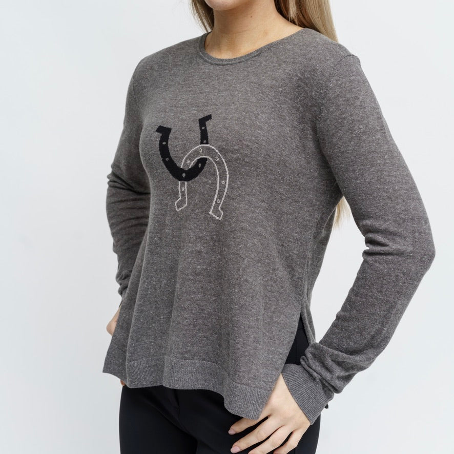 HORSESHOE Sweater | Nickel